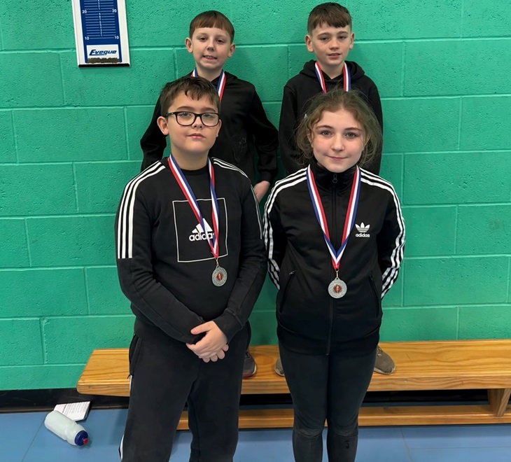 Pupils receive silver medals